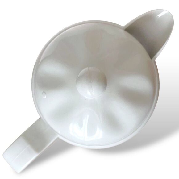 Vintage AK Das Finlandia Blue White Floral Pattern Thermal Vacuum Carafe 1.0L - Picture 6 of 16